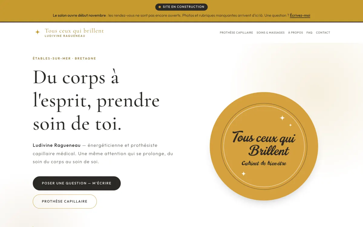 Le site Tous ceux qui brillent